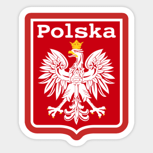 POLSKA Eagle // Retro Polish Poland Pride Sticker